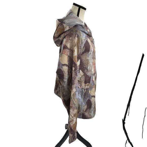 All In Motion Womens Size XL Full Zip Hoodie Jacket Abstract Print Activewear - Picture 5 of 8